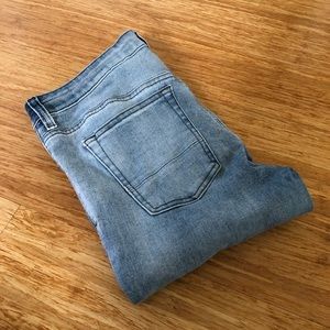 PacSun Acid Washed High Stretch Skinny Jeans!